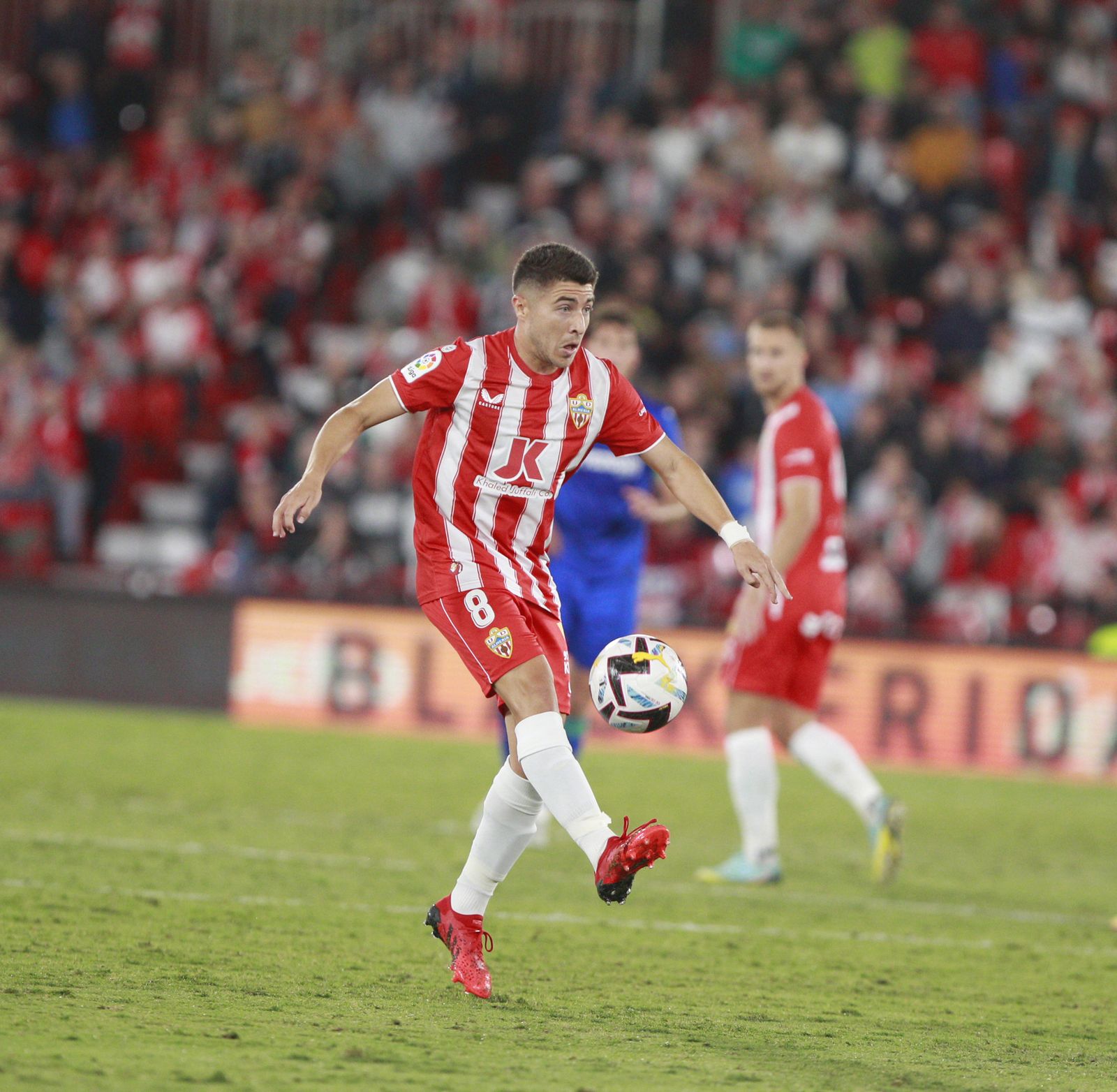 Imágenes del partido de fútbol U.D. Almería-Getafe C.F.