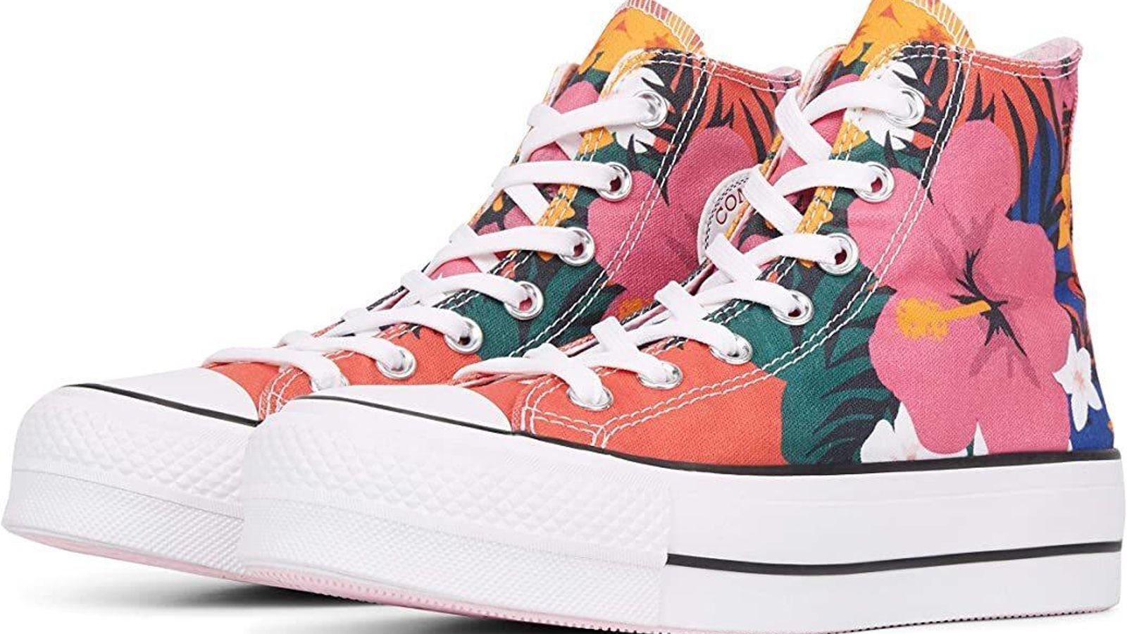 Zapatillas Converse con estampado floral