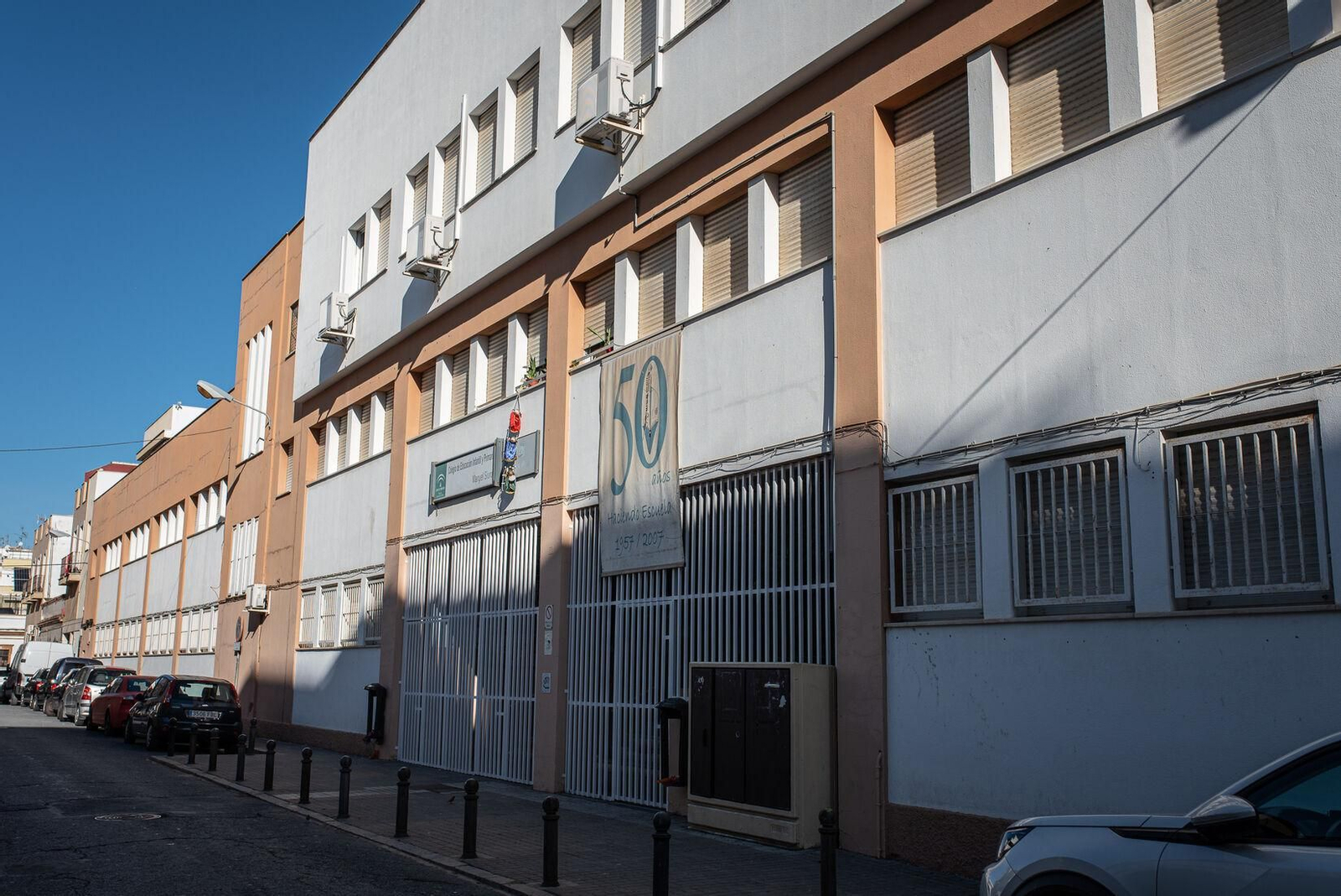 El Colegio Manuel Siurot de Huelva.