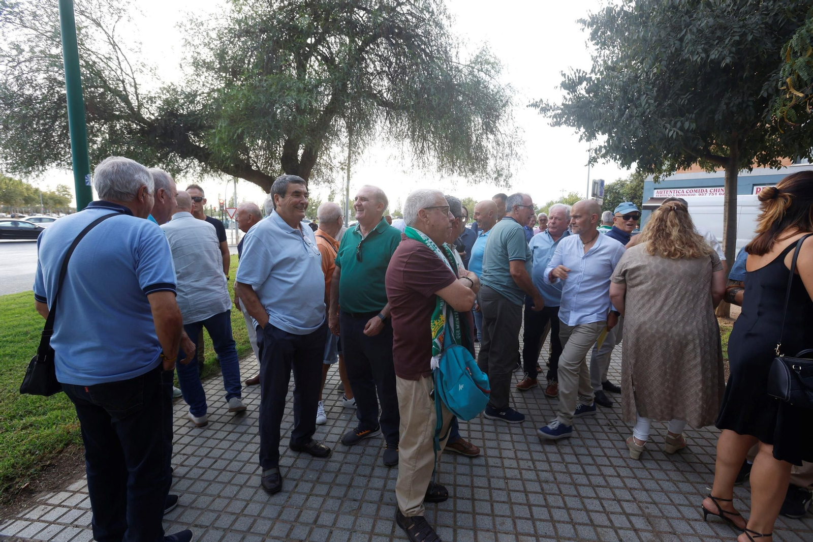 Las mejores imágenes del acto en homenaje a Juanín, leyenda del Córdoba CF