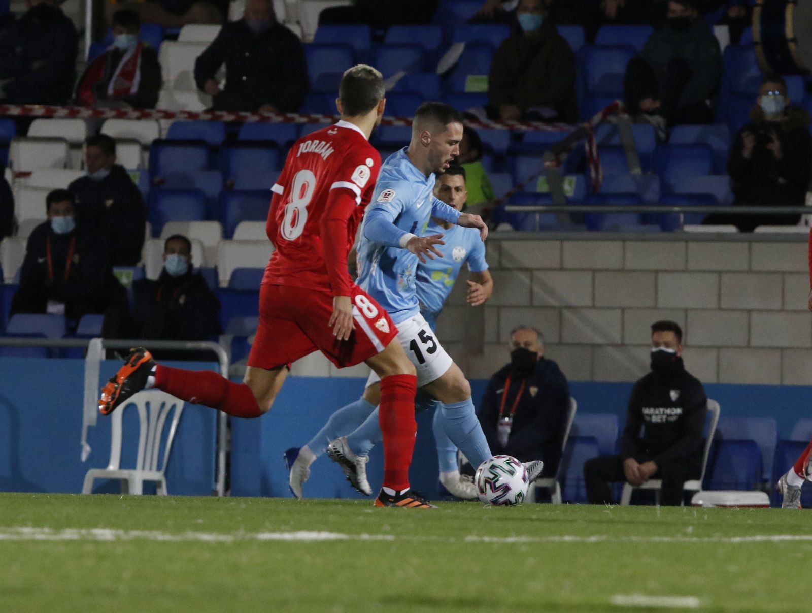 Las mejores imágenes del Ciudad de Lucena-Sevilla FC