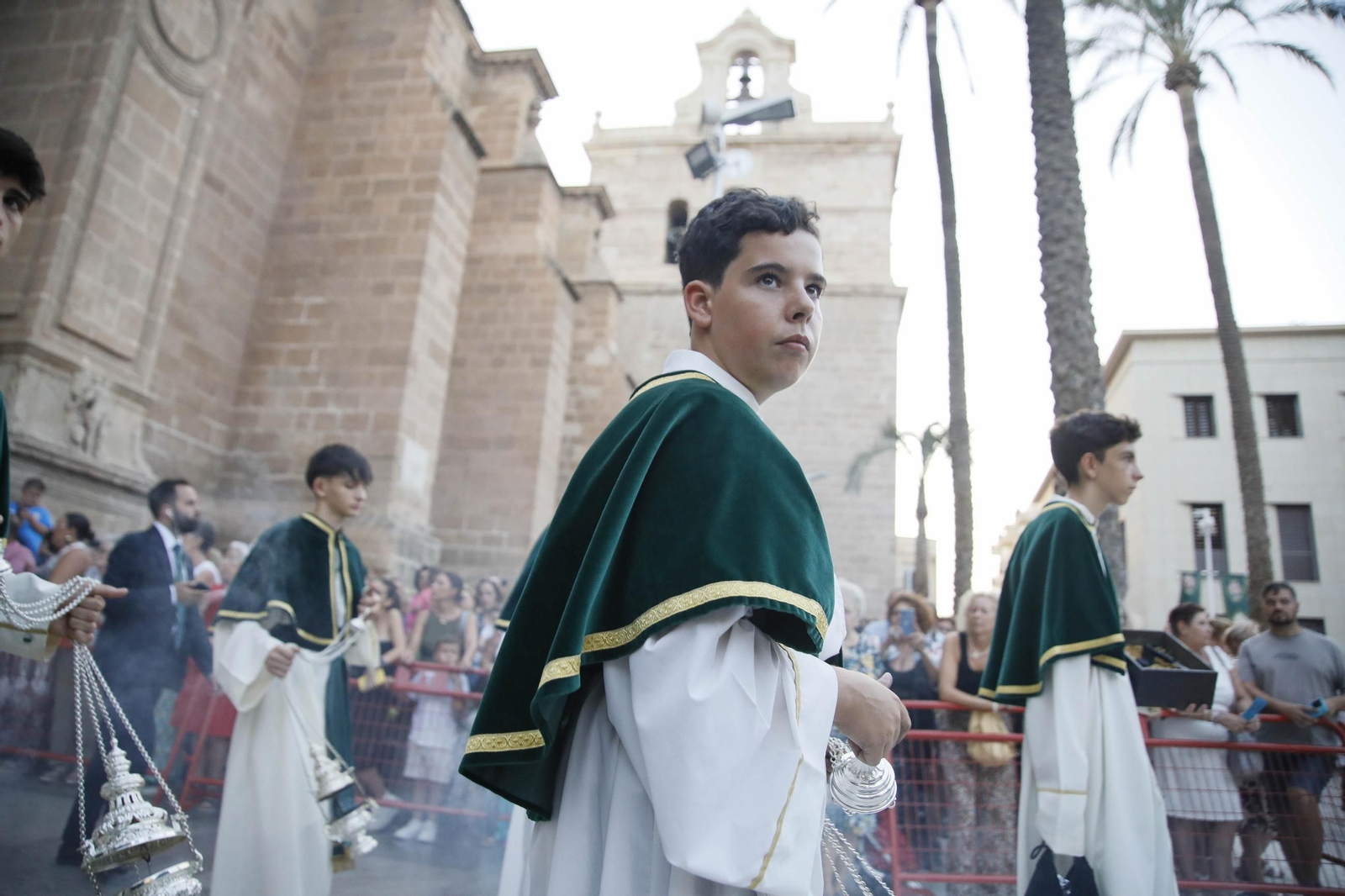 Las mejores imágenes de la procesión Stma. Virgen del Mar, acompañada por San Indalecio