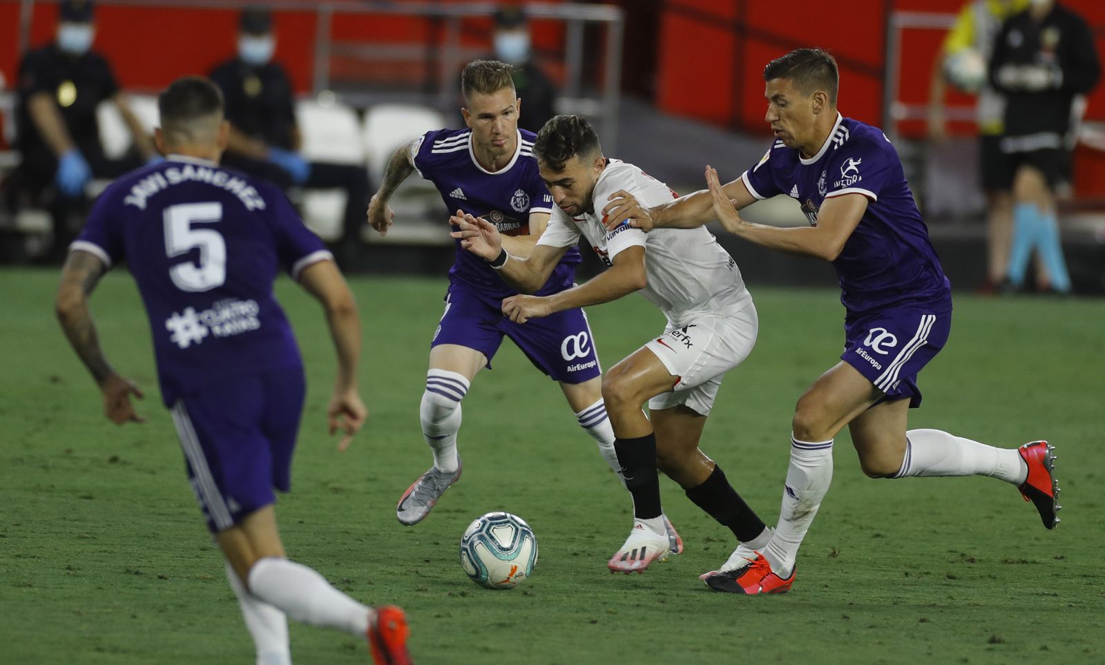 Las imágenes del Sevilla-Valladolid