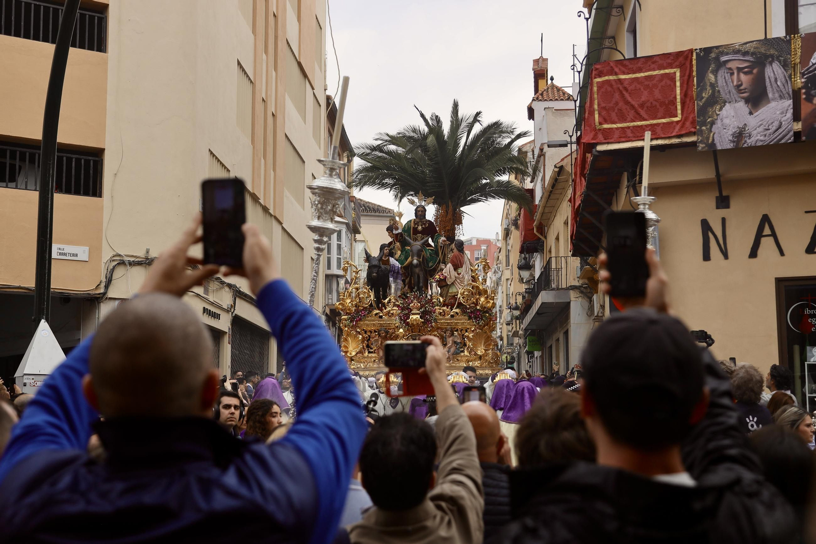 La Pollinica el Domingo de Ramos en Málaga, en imágenes