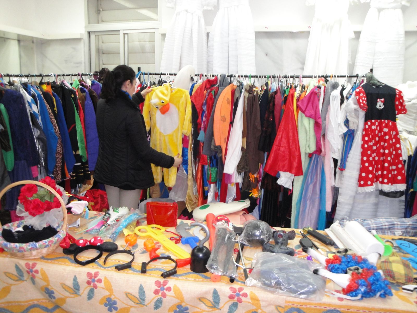 Mercadillo de Carnaval de Madre Coraje, en una imagen de archivo