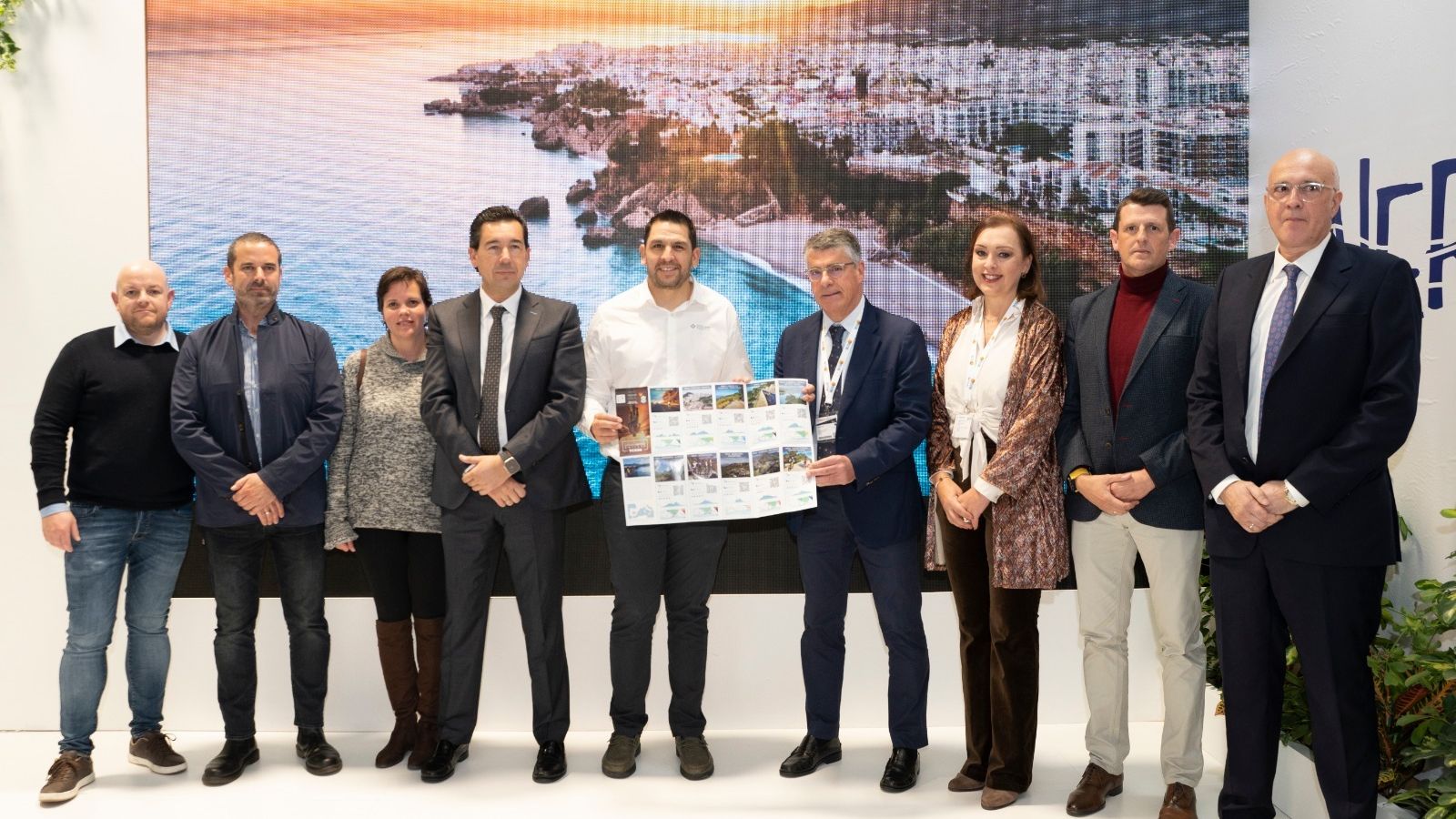 Presentación en Fitur de Nerja como destino de cicloturismo.