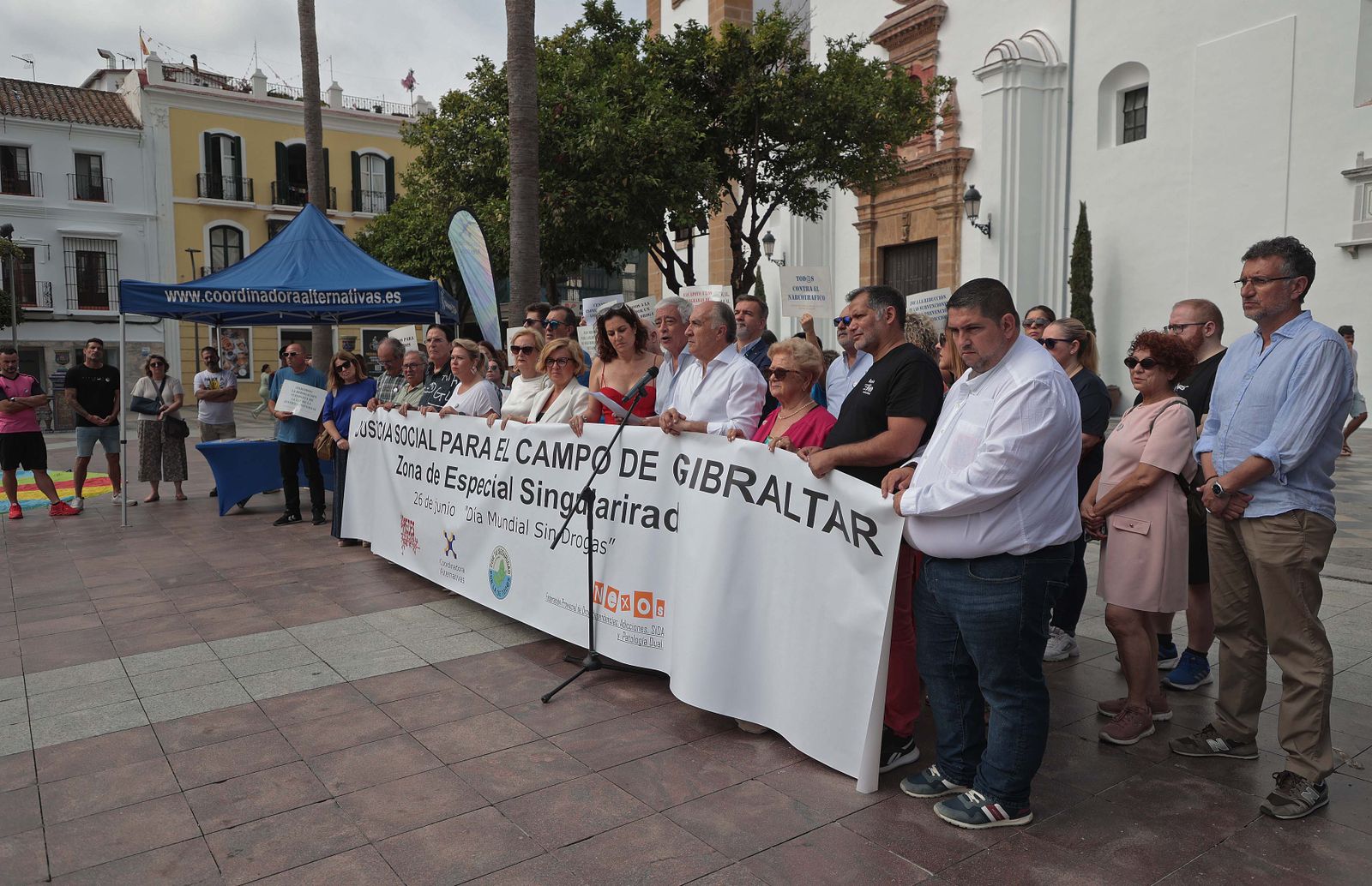 Imágenes de la conmemoración del Día Mundial Contra la Droga en Algeciras