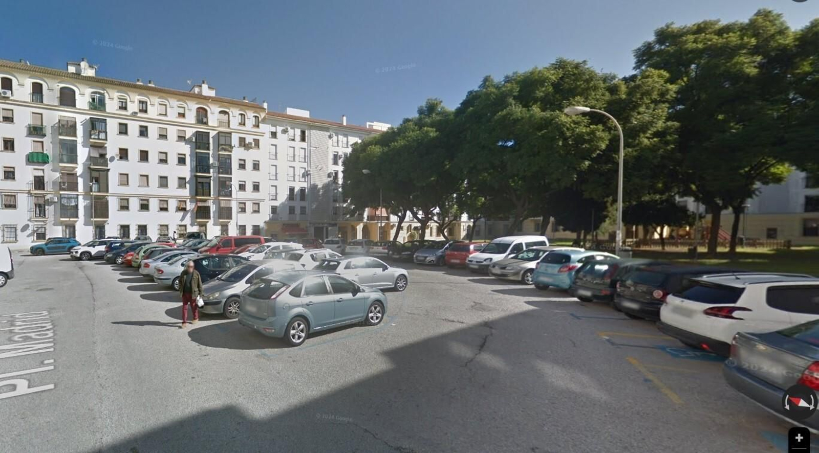 Plaza Madrid en Jerez.