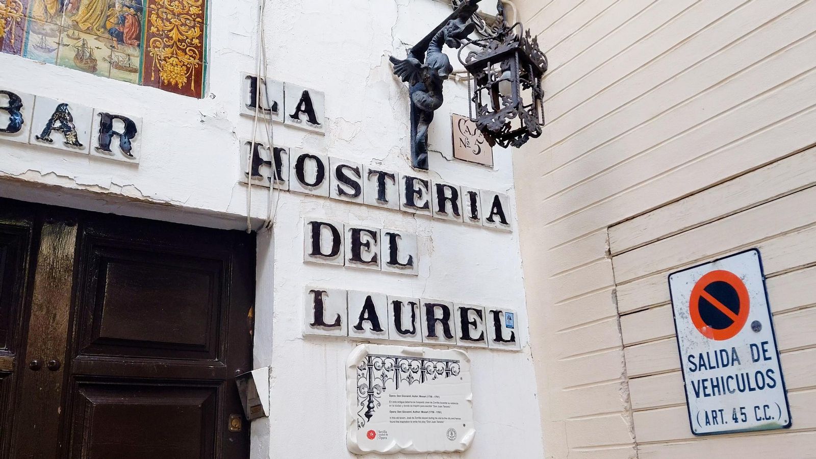 En esta casa de comidas pasa la mayor parte de la acción de Don Juan Tenorio