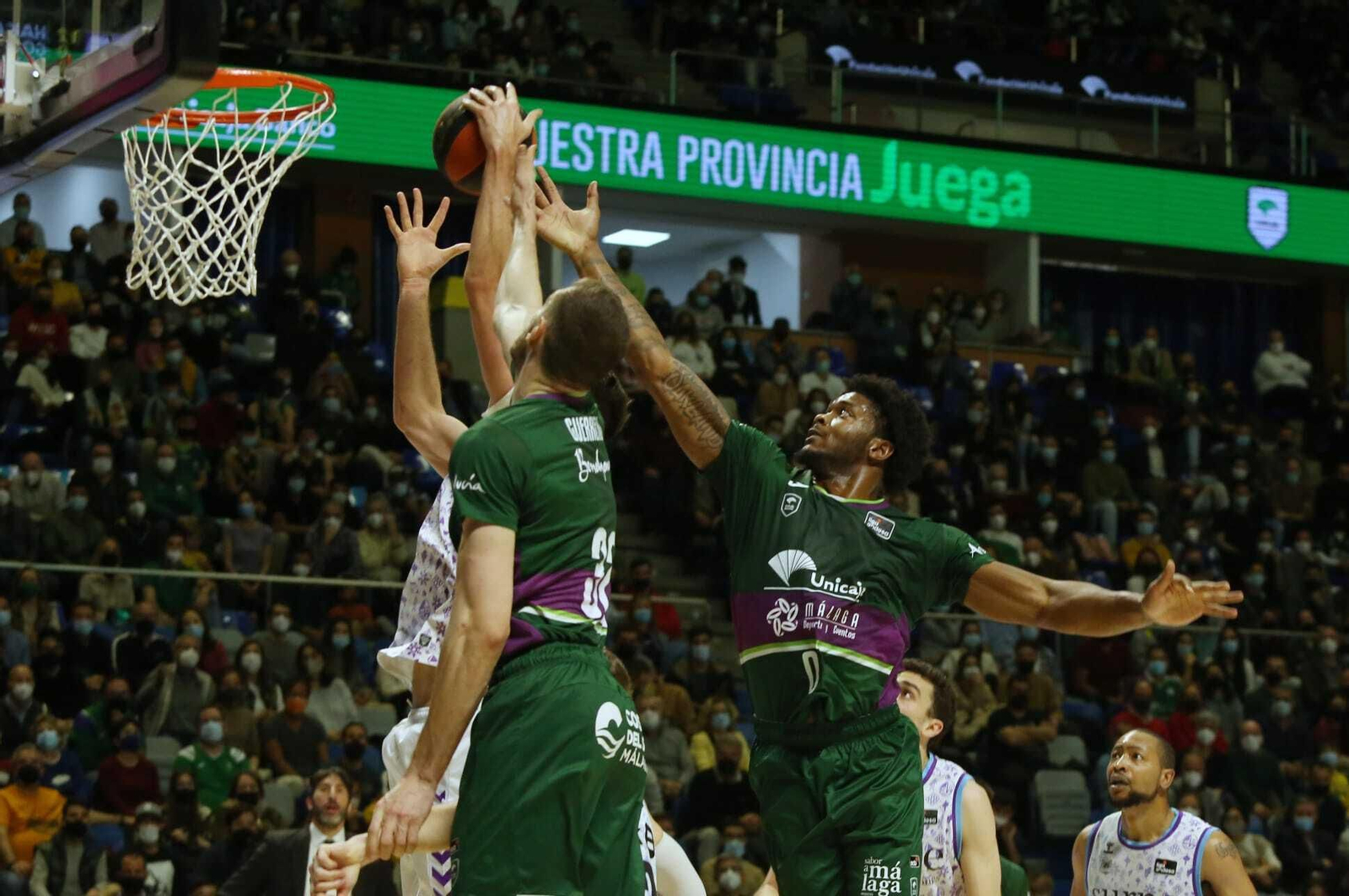 Las fotos del Unicaja-Surne Bilbao Básket