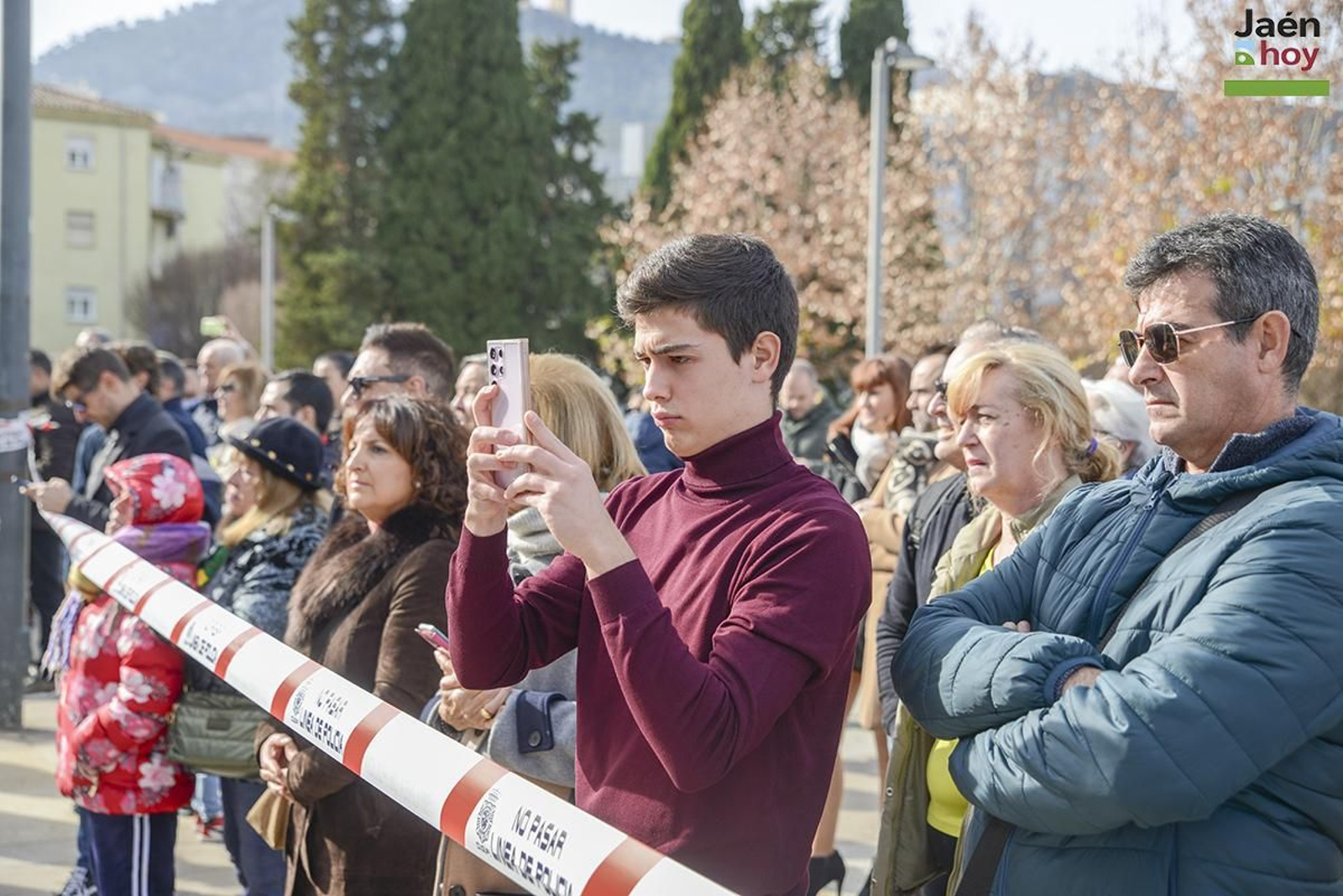 Celebración del bicentenario de la Policía Nacional en Jaén.