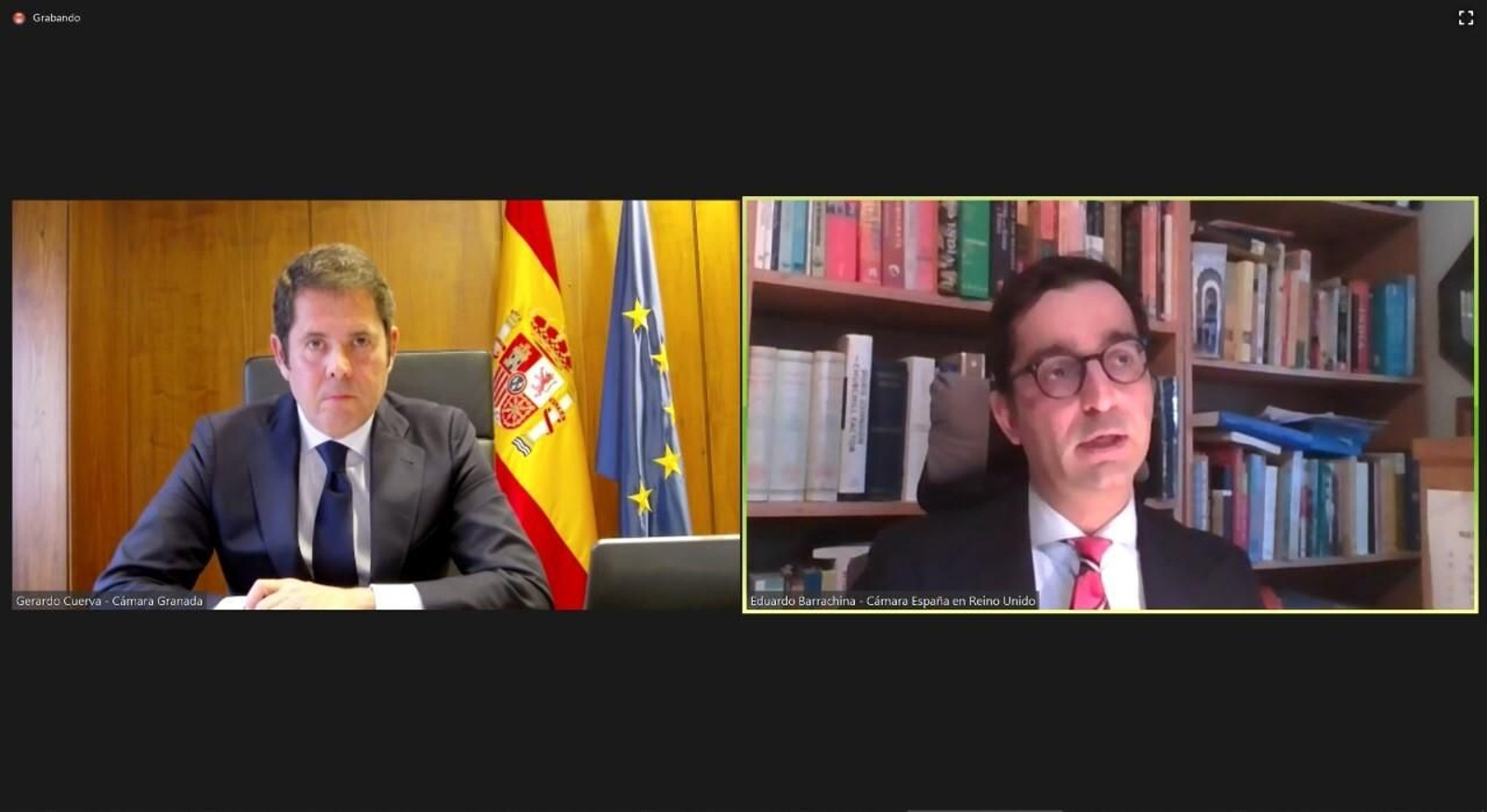 Encuentro entre la Cámara de Granada y la Cámara de España en Londres