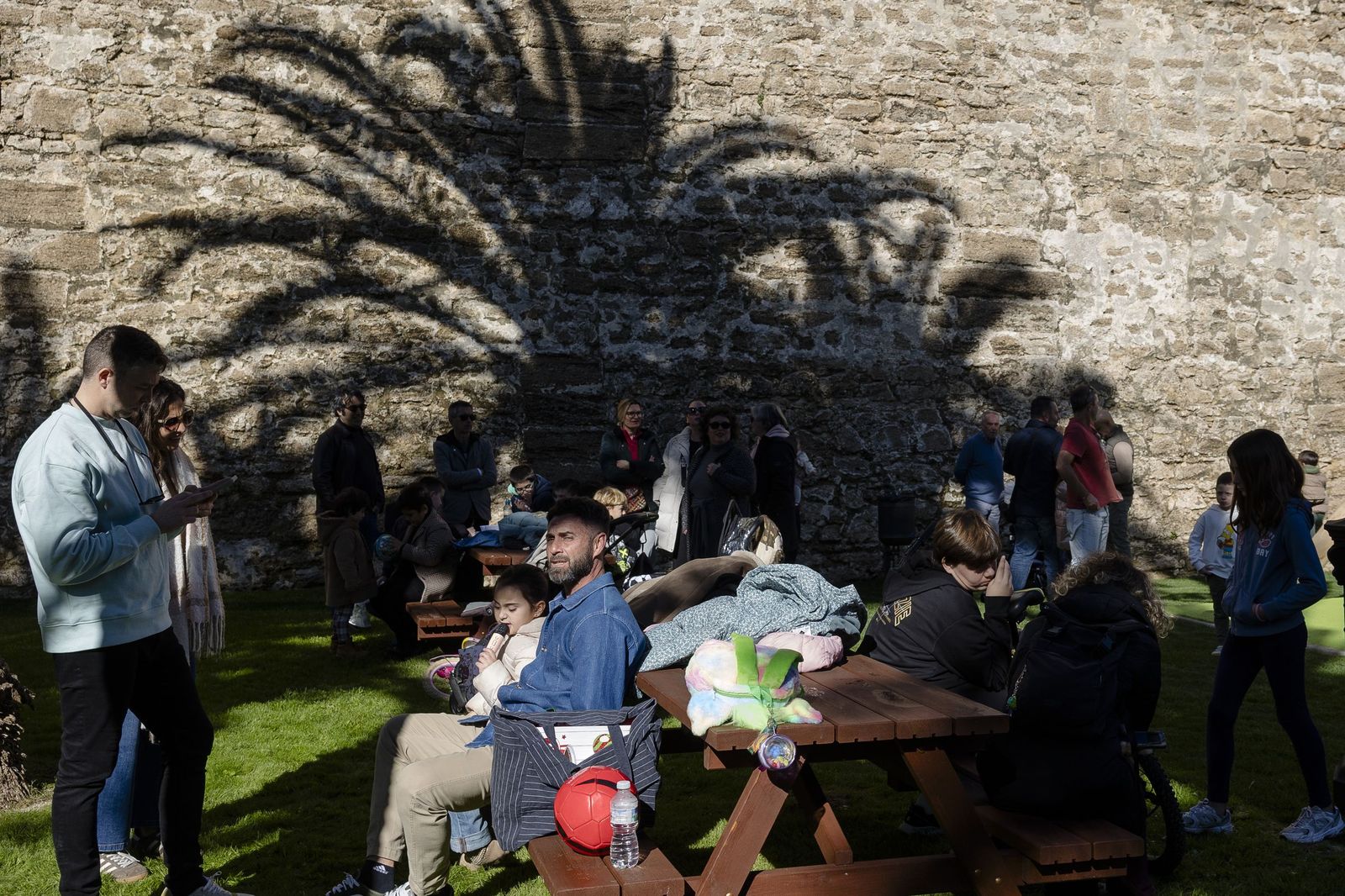 Las imágenes de la inauguración del nuevo espacio infantil en el foso del Pelícano