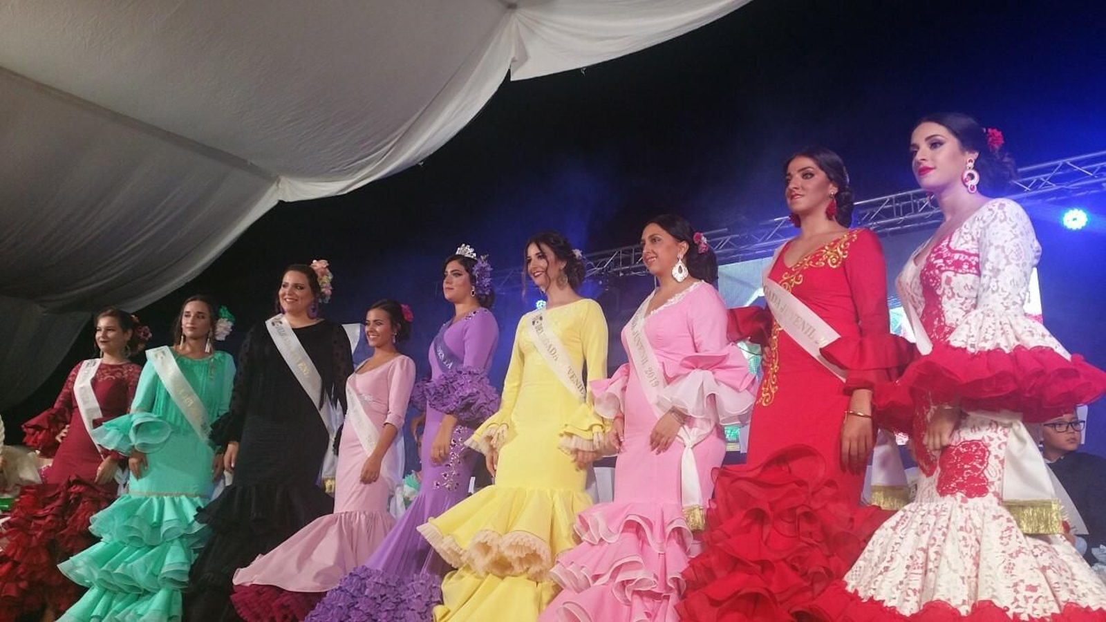 La delegación juvenil.