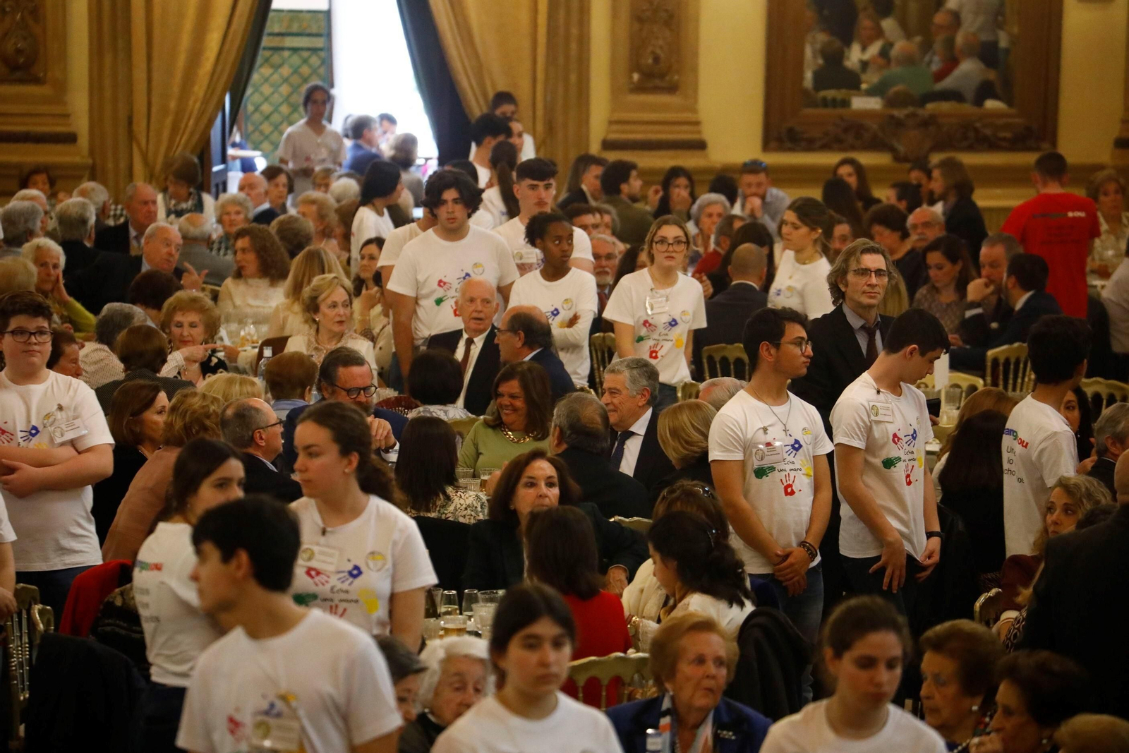 La comida benéfica de la Fundación Bangassou en Córdoba, en imágenes