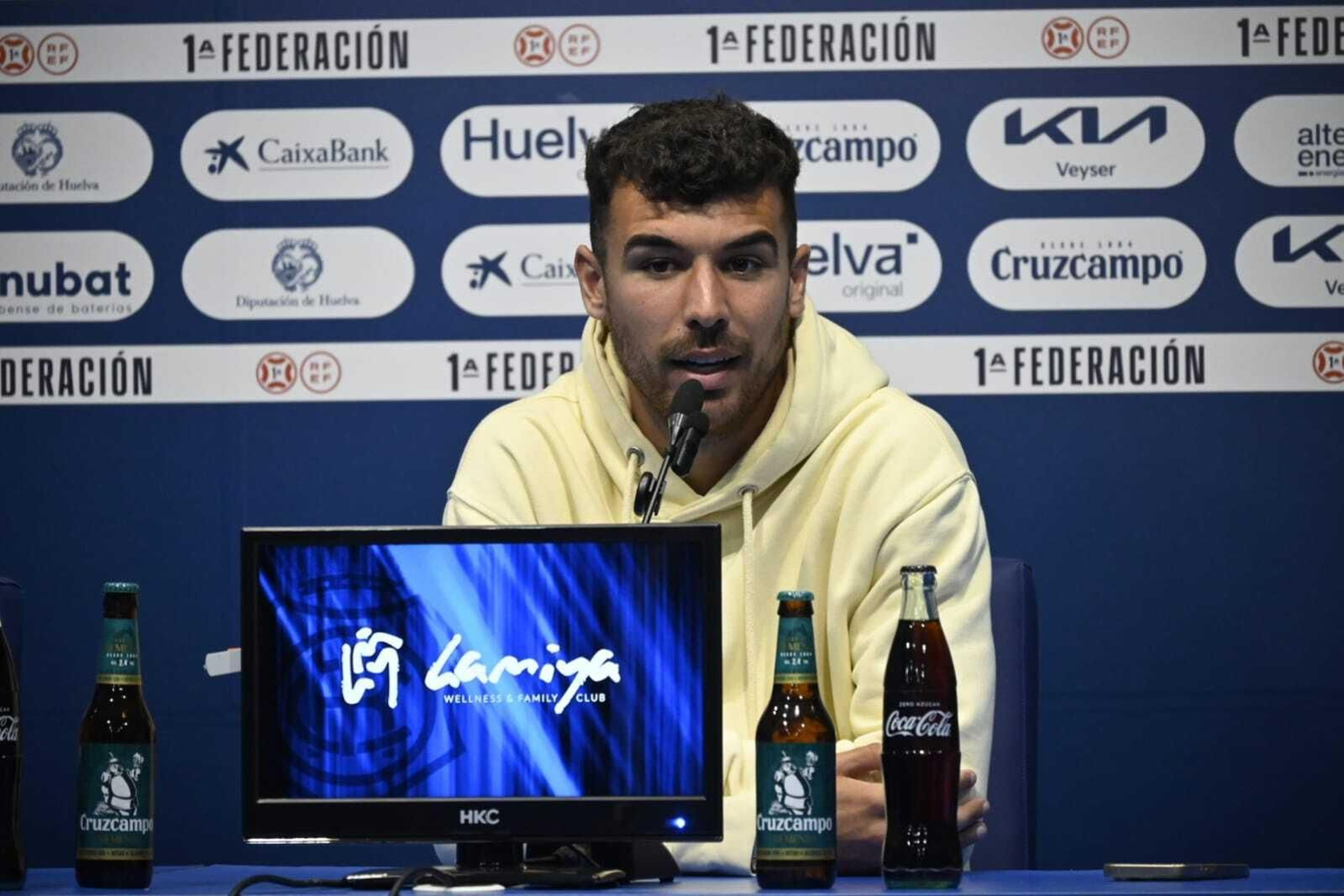 Rubén Serrano en rueda de prensa este jueves.