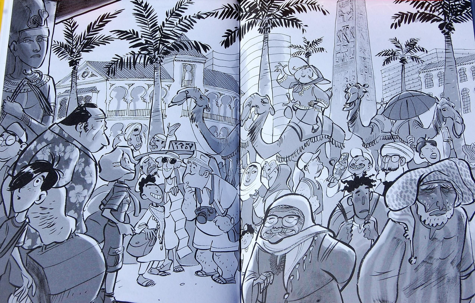 Interior del libro 'Agatha Mistery: El enigma del Faraón'.