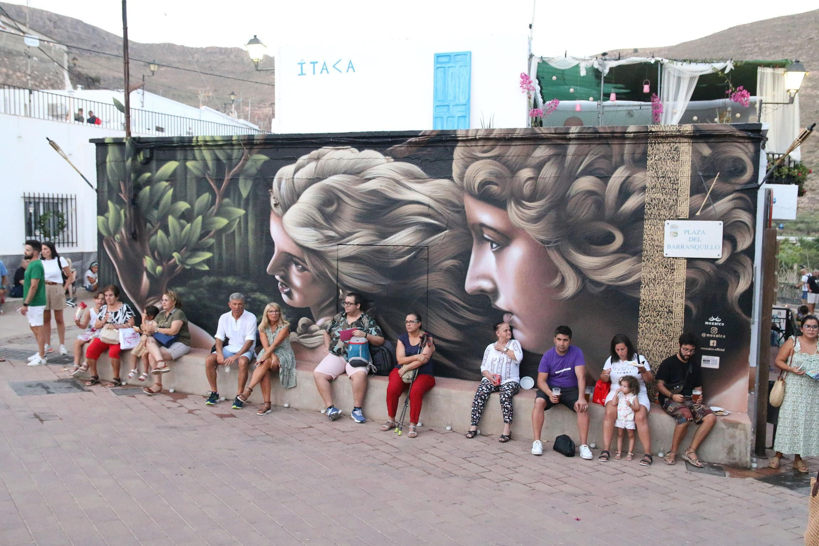 Las imágenes de la Noche de las Velas en Vícar