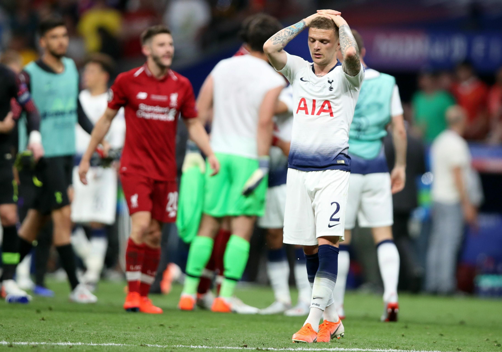 Imágenes de la final de la Liga de Campeones.