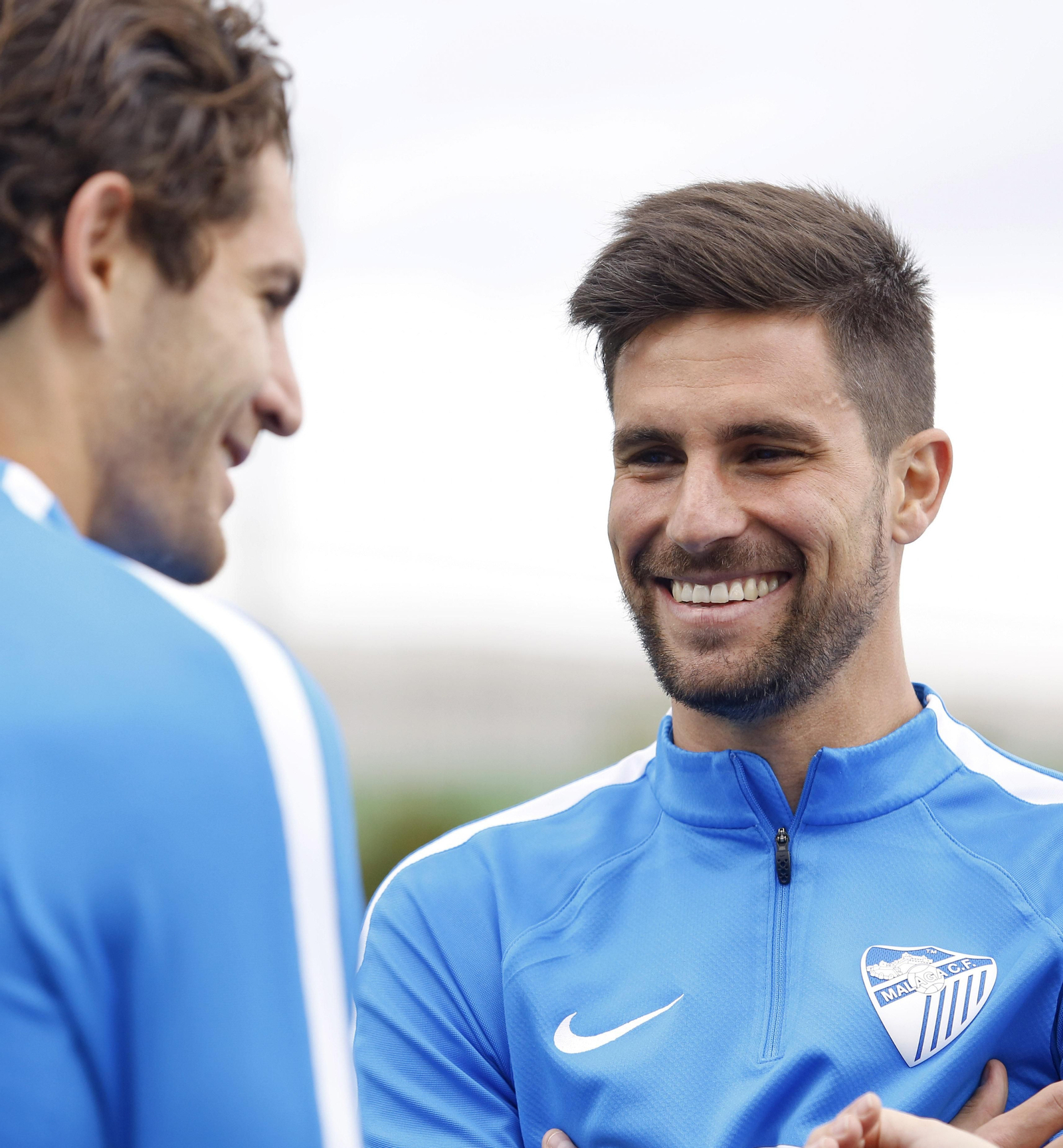 Blanco Leschuk y Adrián, durante la entrevista con Málaga Hoy.