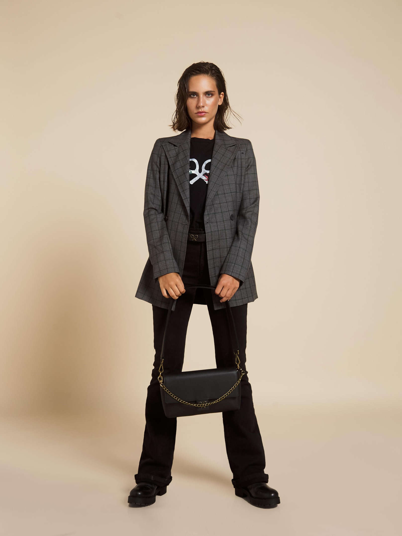 Look de inspiración college de la firma Silbon.