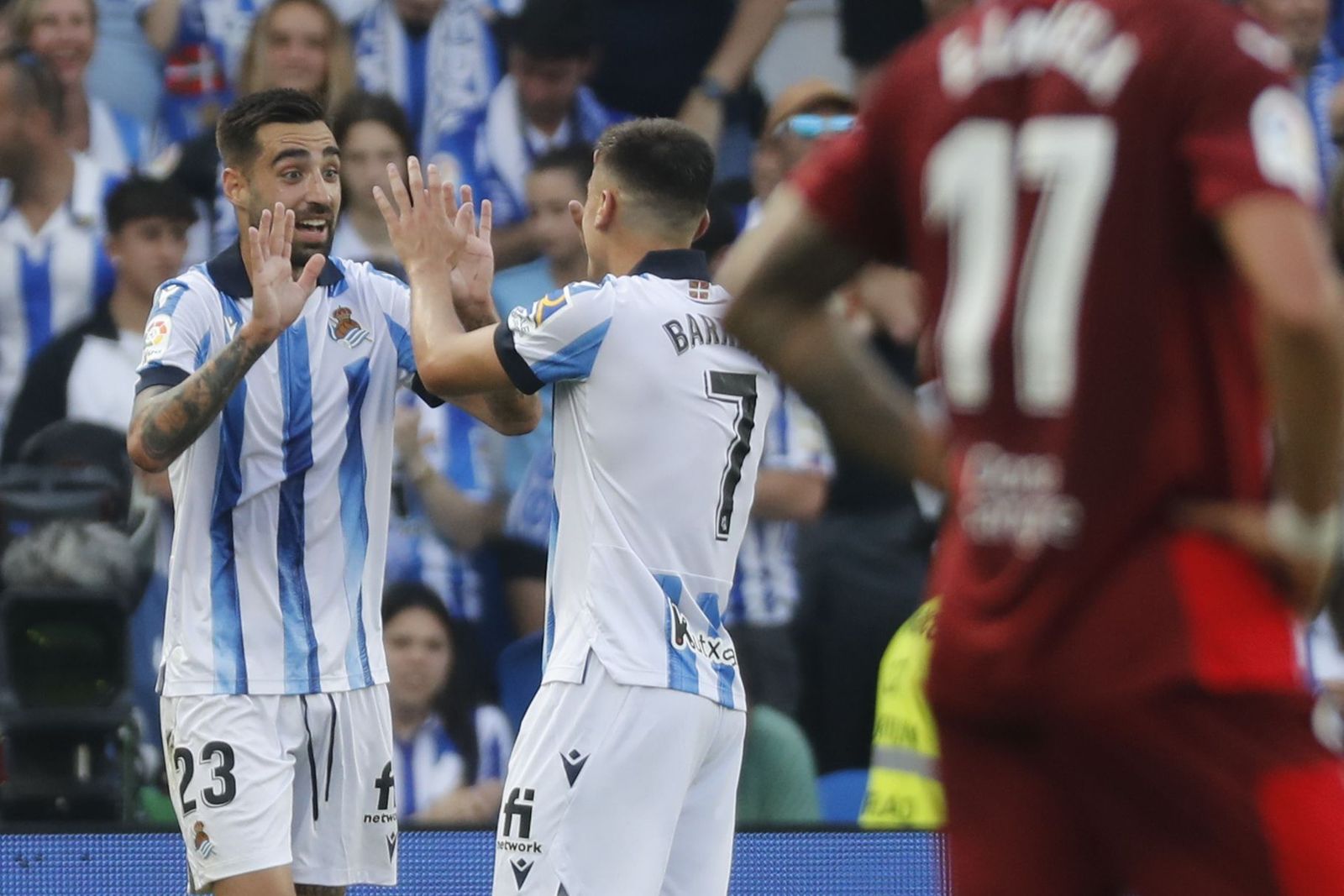 Las fotos del Real Sociedad - Sevilla