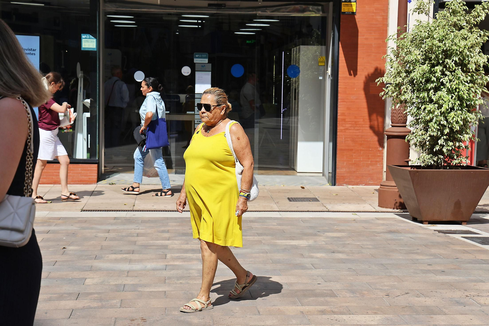 Imágenes del bullicio en las esquinas de la Placeta