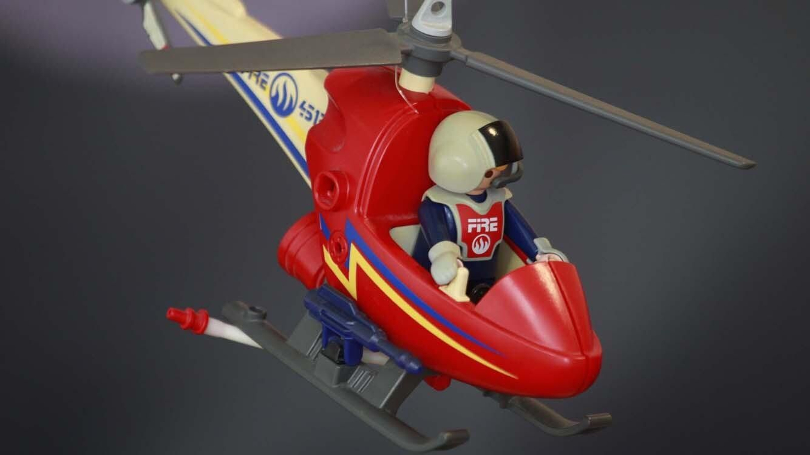 Las fotos de la exposición de las figuras de Playmobil