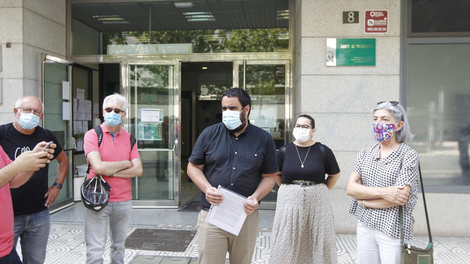 Esta mañana han presentado las alegaciones en la Delegación de Desarrollo Sostenible.
