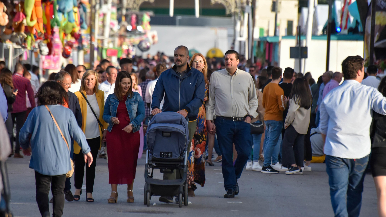 Fotos del jueves en la Feria de Los Barrios