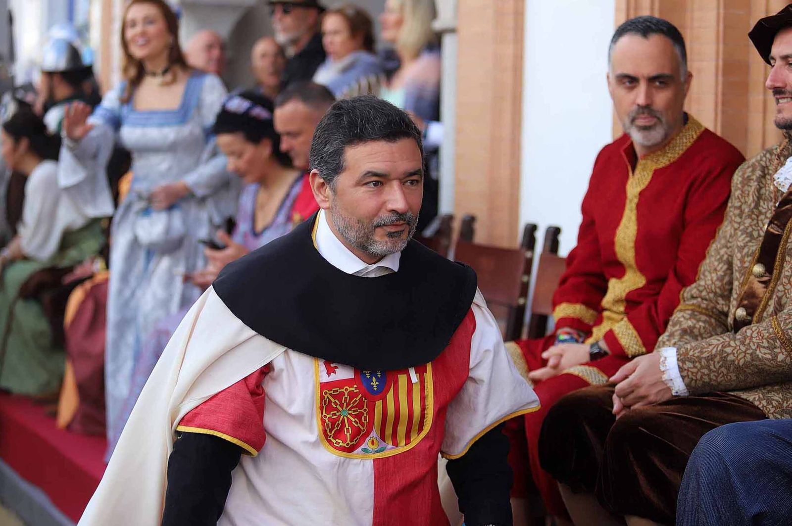 Imágenes del gran ambiente en la Feria Medieval de Palos de la Frontera, Huelva