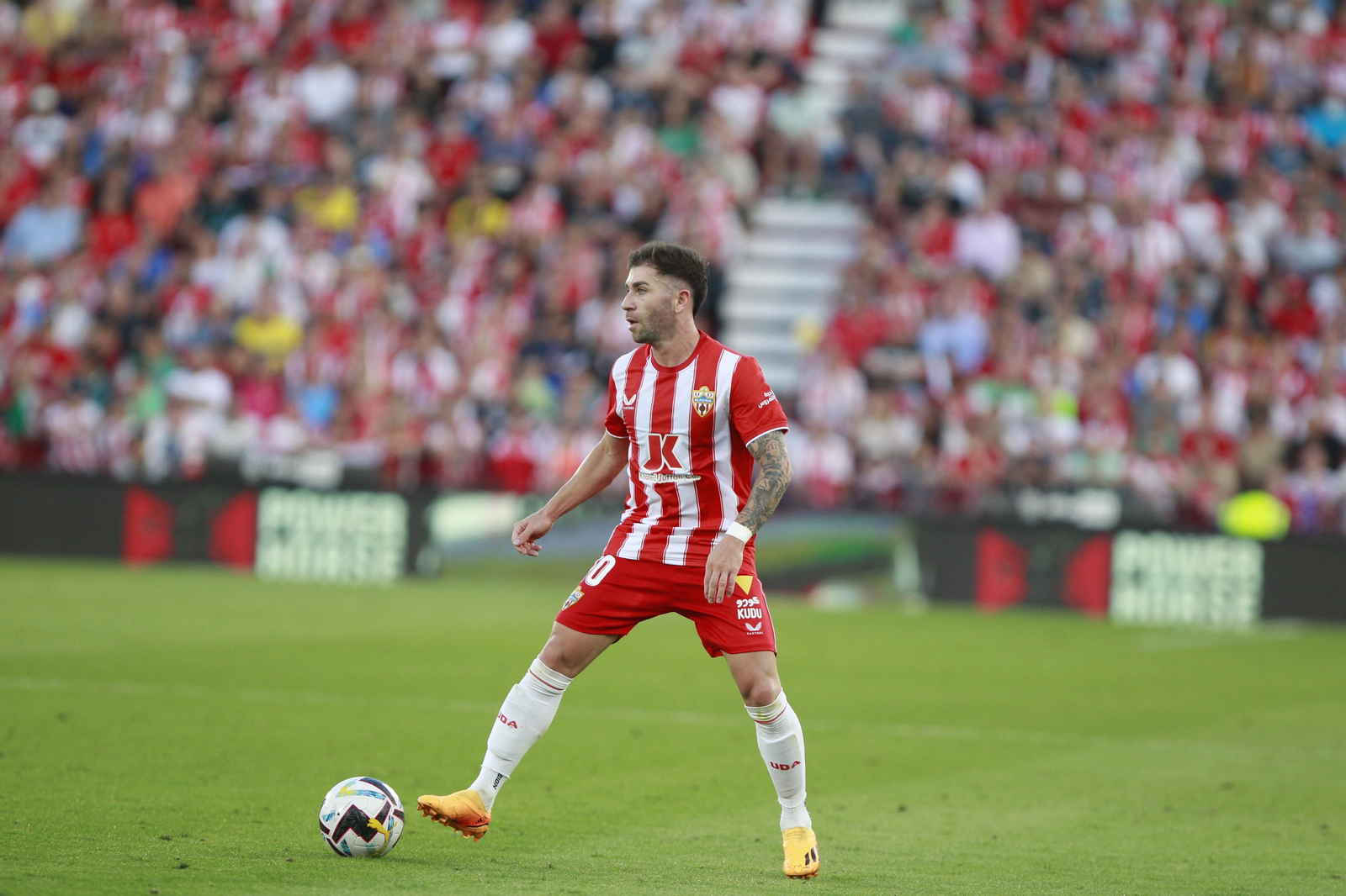 Imágenes del partido U.D. Almería-Real Valladolid C.F.