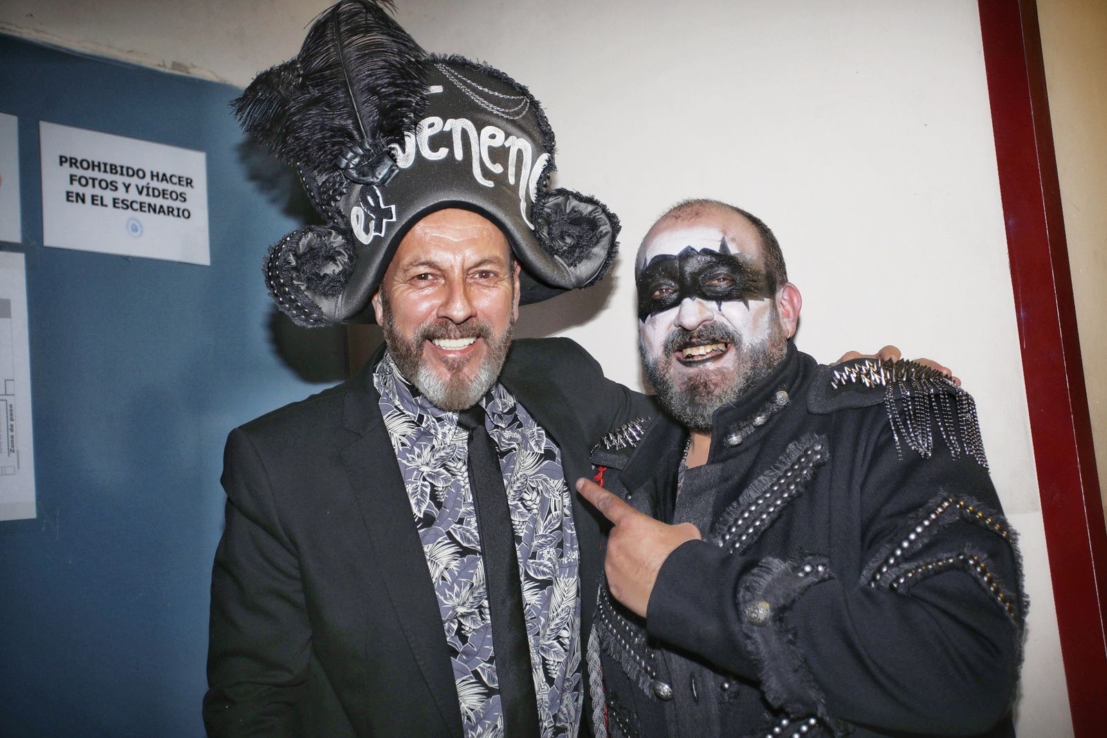 El músico Javier Ruibal con Ramoni.