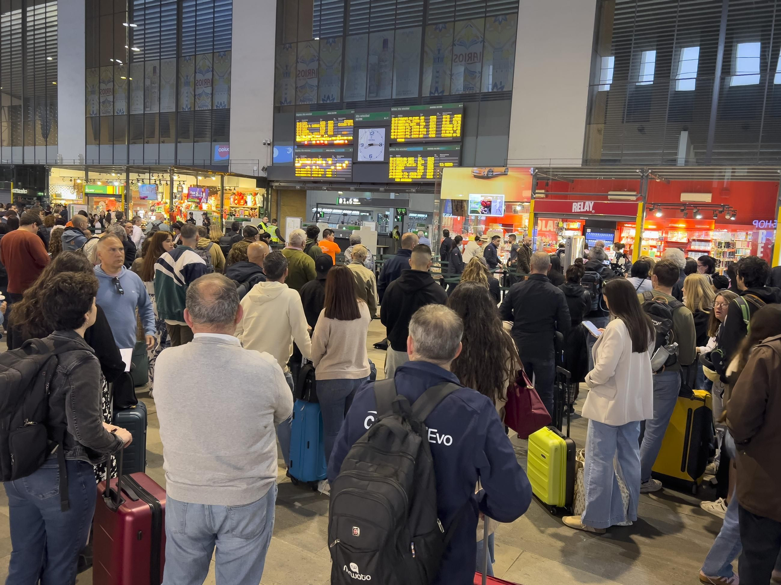Las fotos de las incidencias en Santa Justa