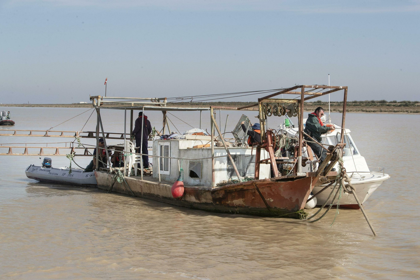 Operación Ave  fenix contra la pesca  de la angula