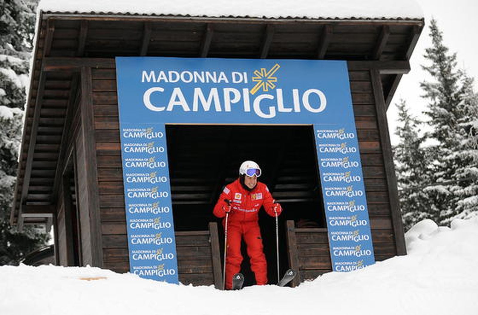 Alonso sale a esquiar en Madonna di Campiglio.

Foto: Agencias