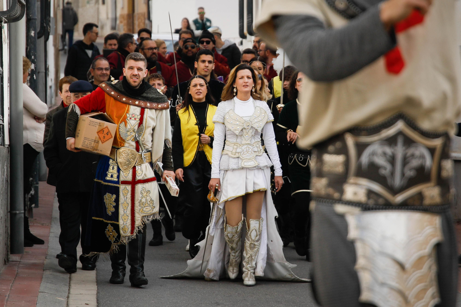 Última guerrilla en Gérgal entre moros y cristianos.