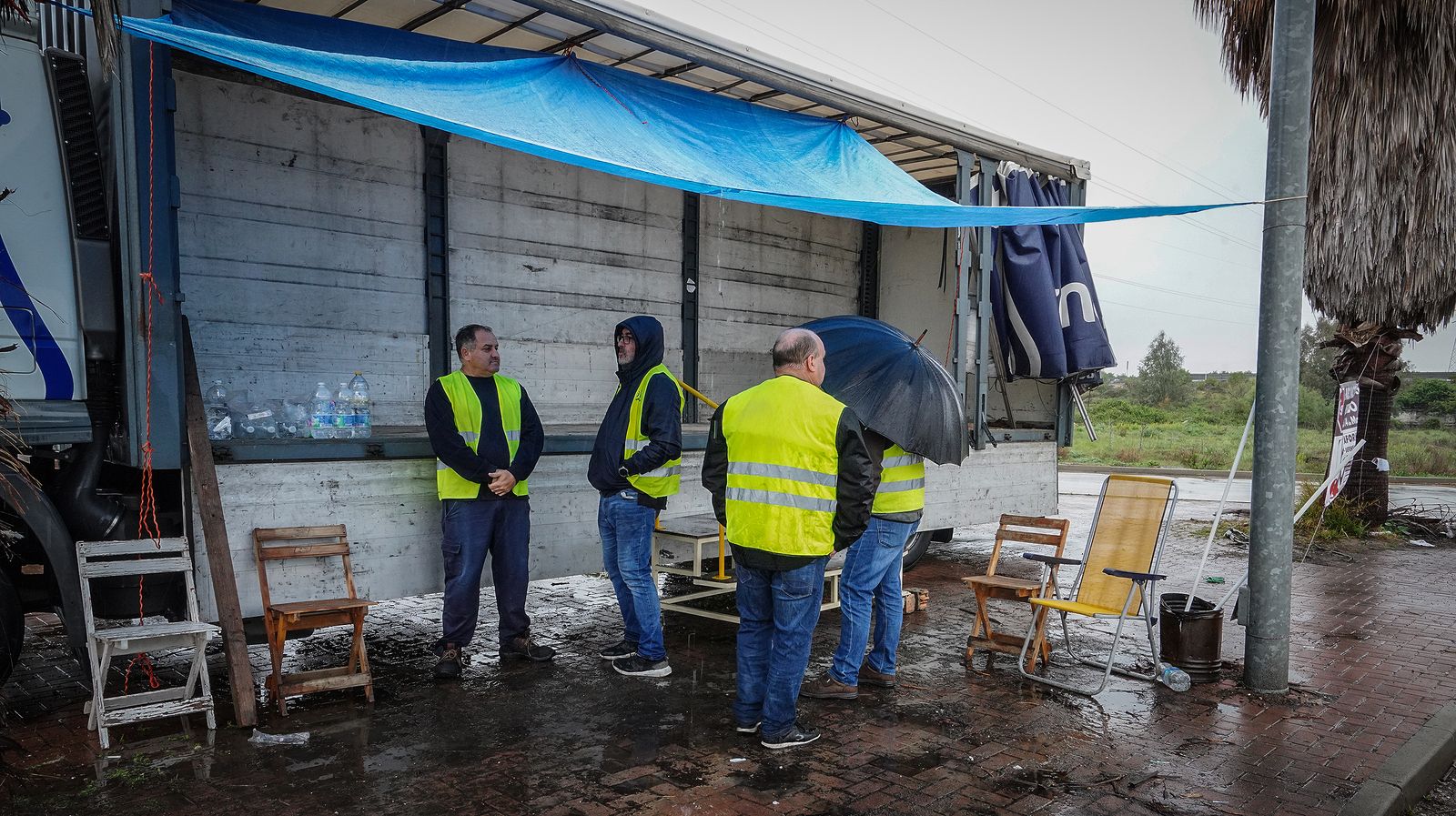 Tercer día de huelga del transporte