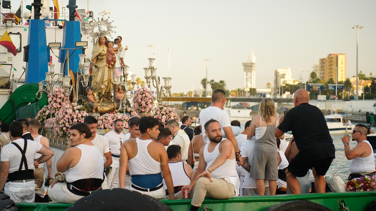 Fotos de la procesión de la Virgen del Carmen en Algeciras