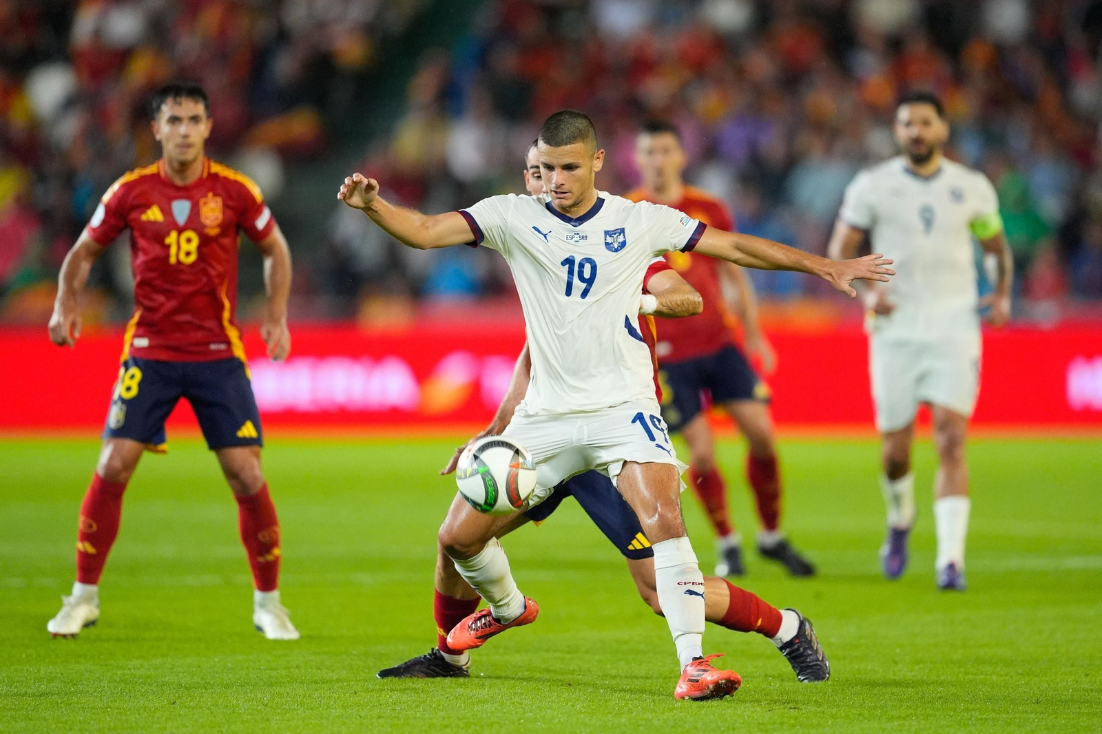Las fotos del España - Serbia en Córdoba