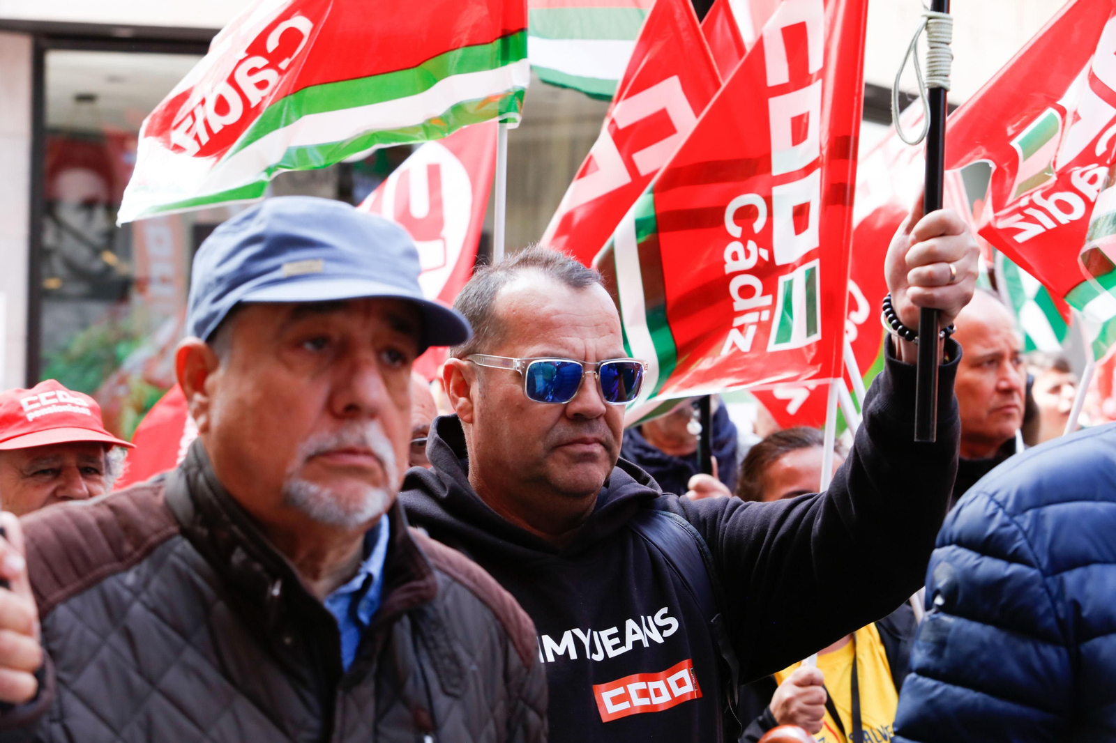 Fotos de la manifestación del Primero de Mayo en Algeciras