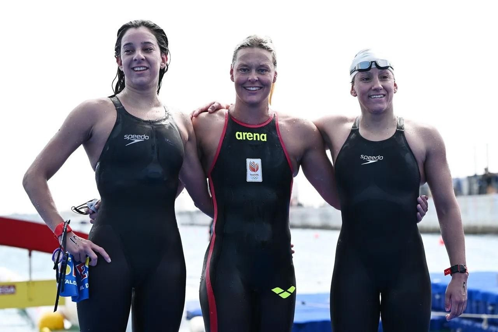 María de Valdés, la plata mundial en aguas abiertas en fotos
