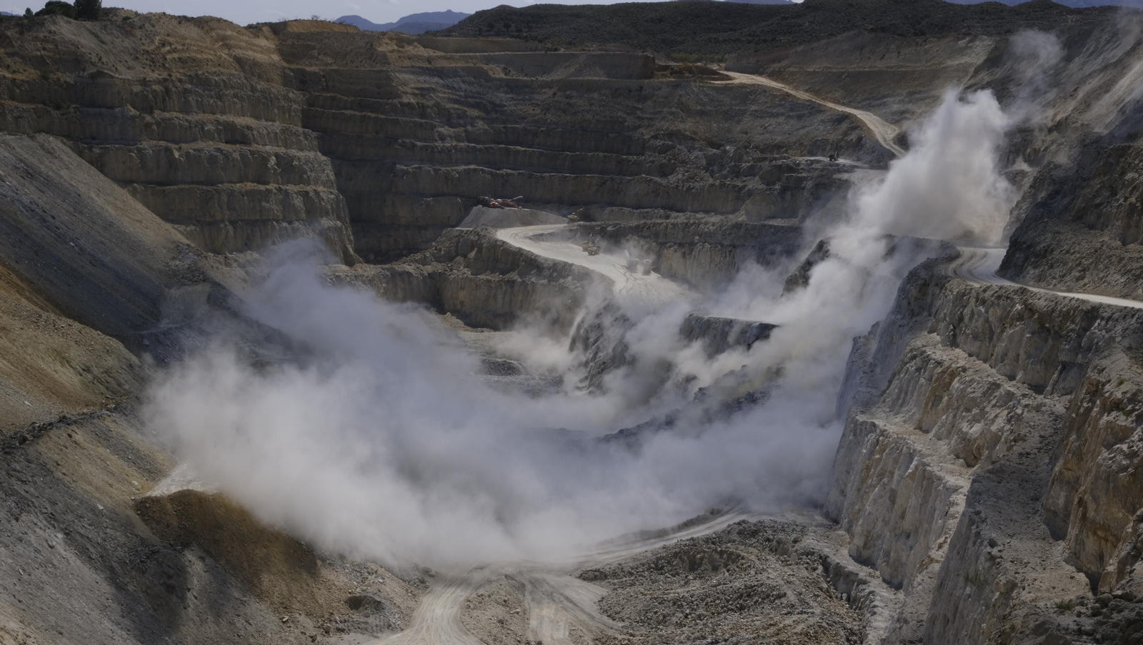 Visita a las canteras de yeso en Sorbas