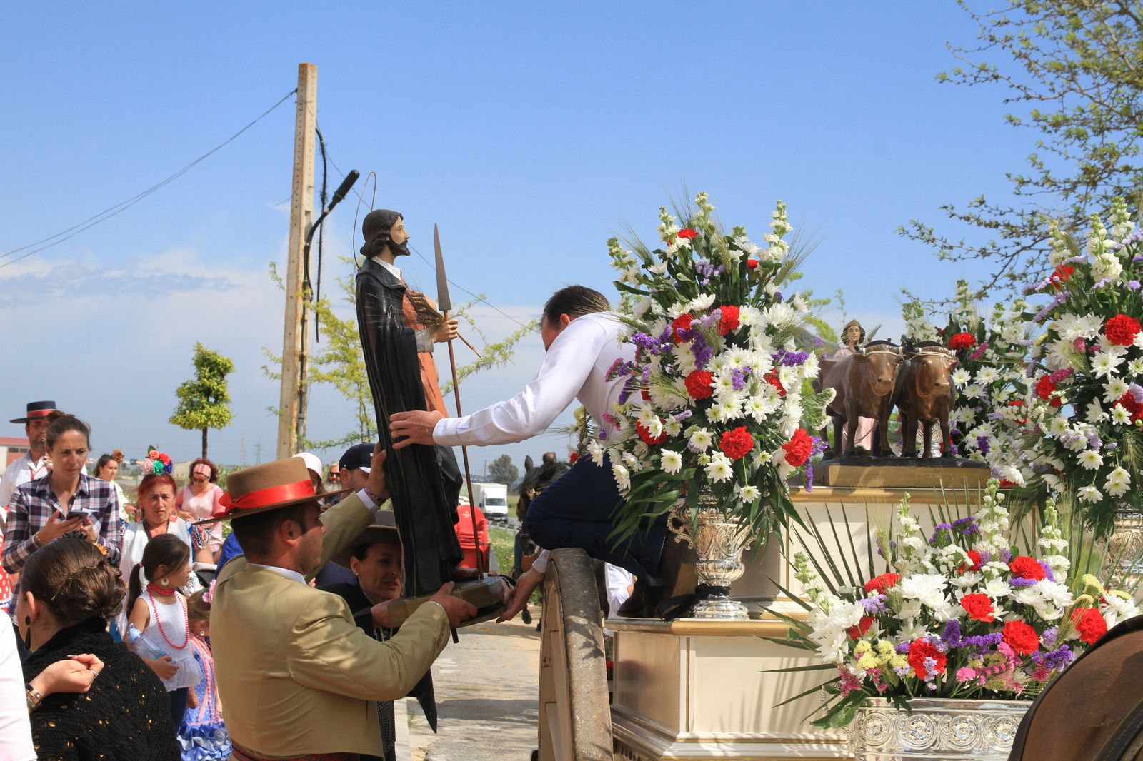 Imágenes de la romería de la Ribera