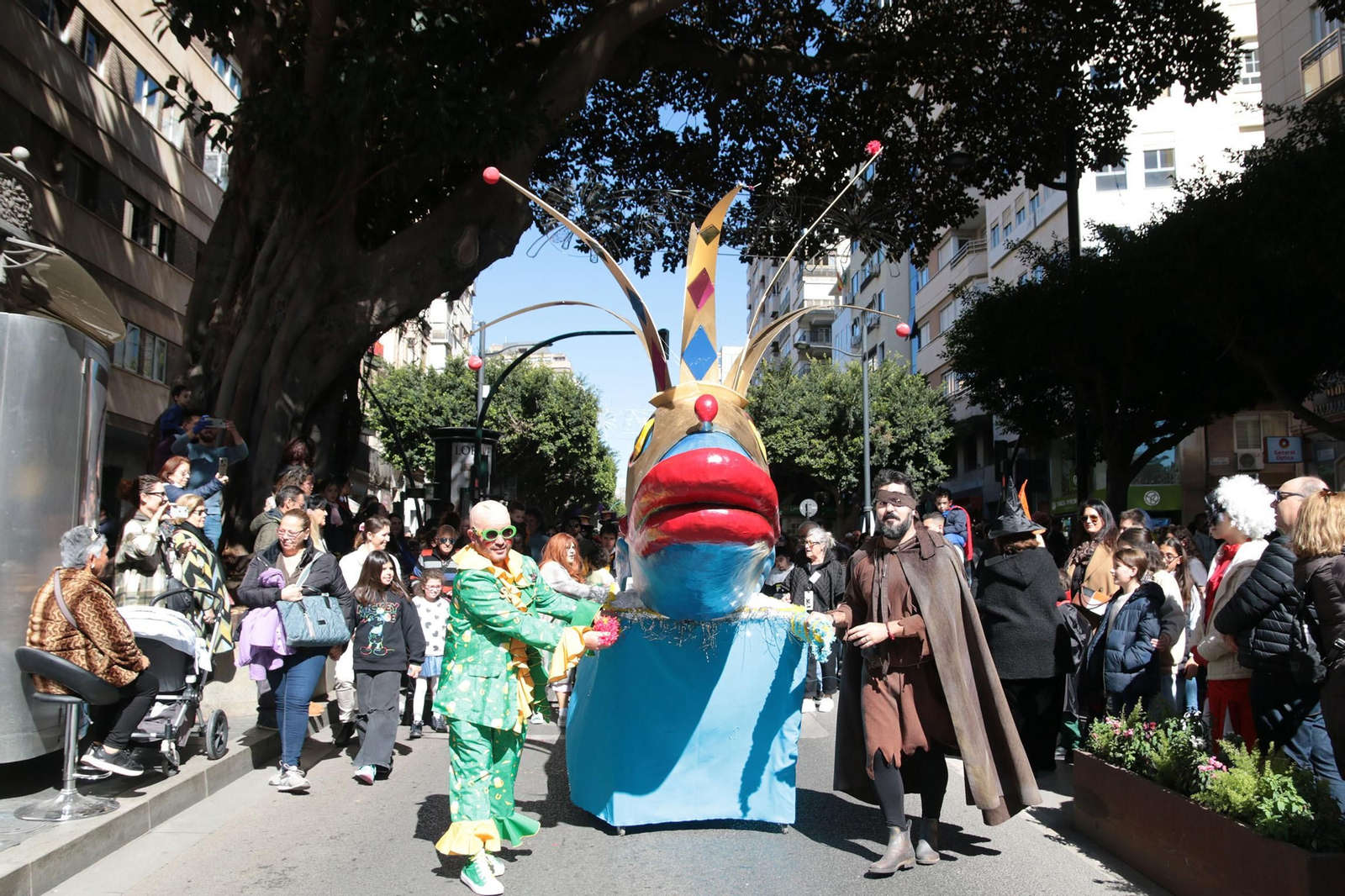 Las imágenes del Entierro de la Sardina de Almería