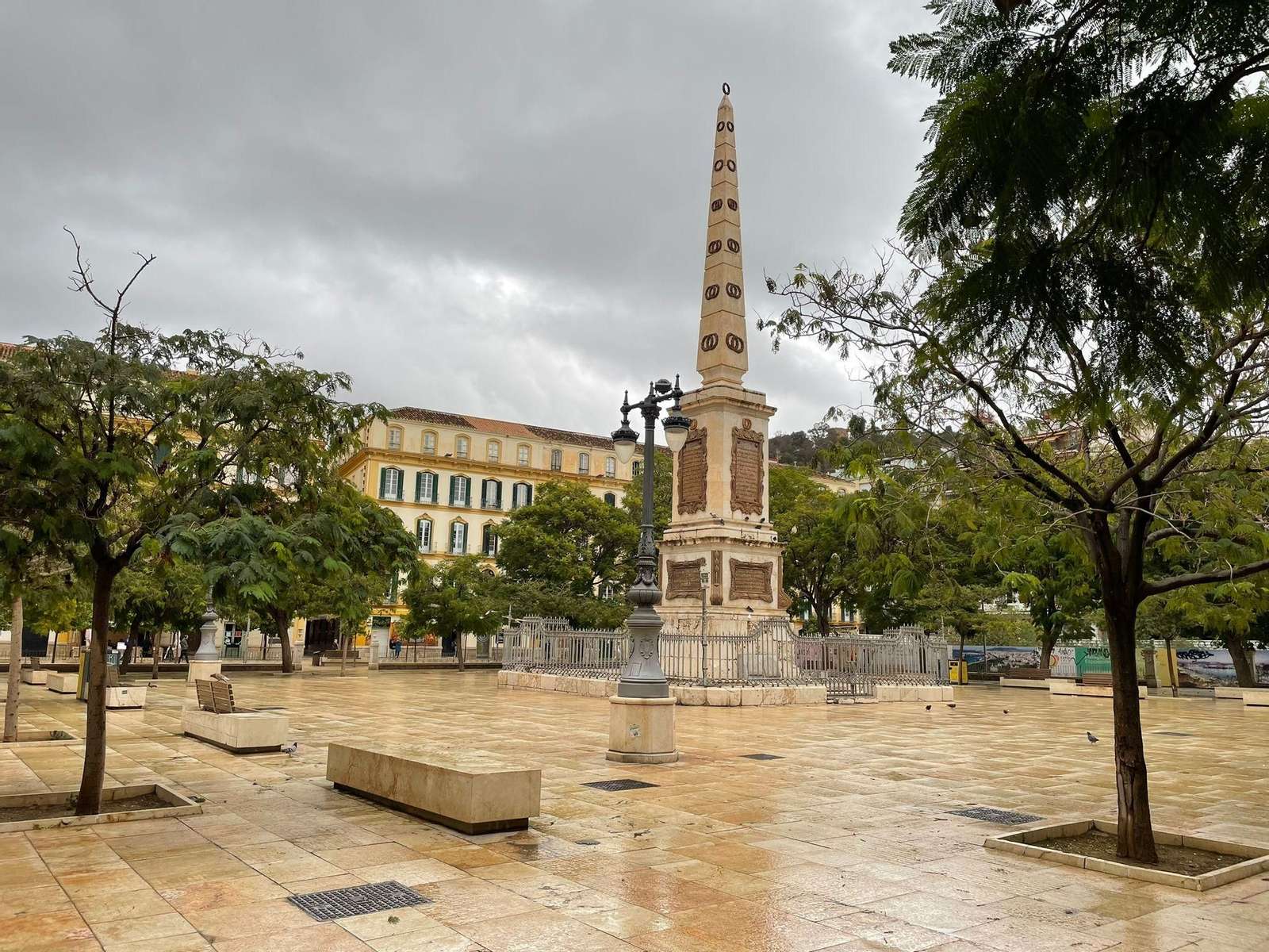 Así es el día de la amenzaza de DANA en Málaga