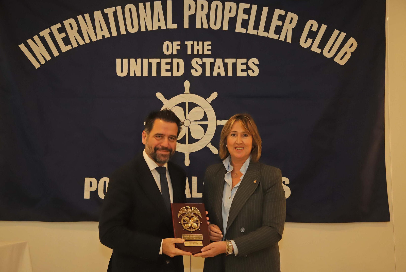 Fotos del almuerzo del Propeller Club de Algeciras con Francisco González Pérez, Delegado Especial del Estado en el Consorcio de la Zona Franca de Cádiz