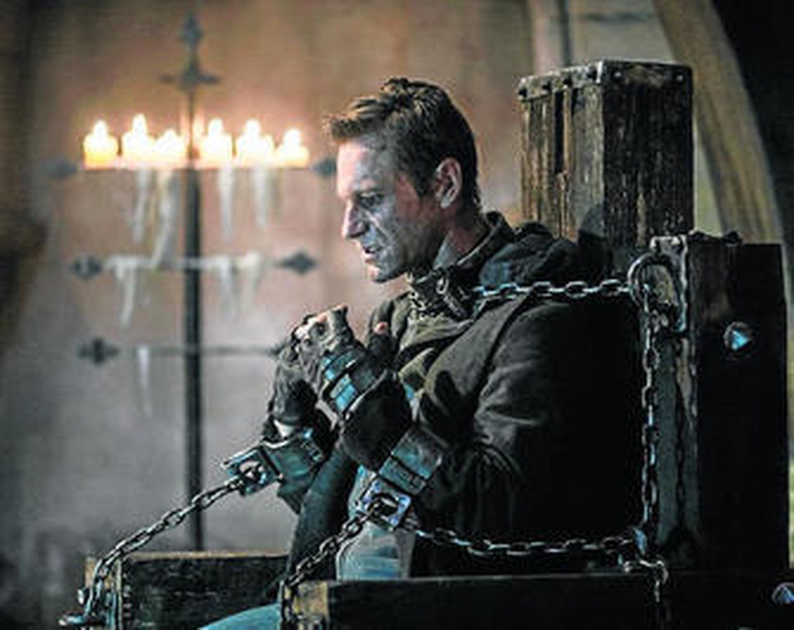 Aaron Eckhart, en 'Yo, Frankenstein'.