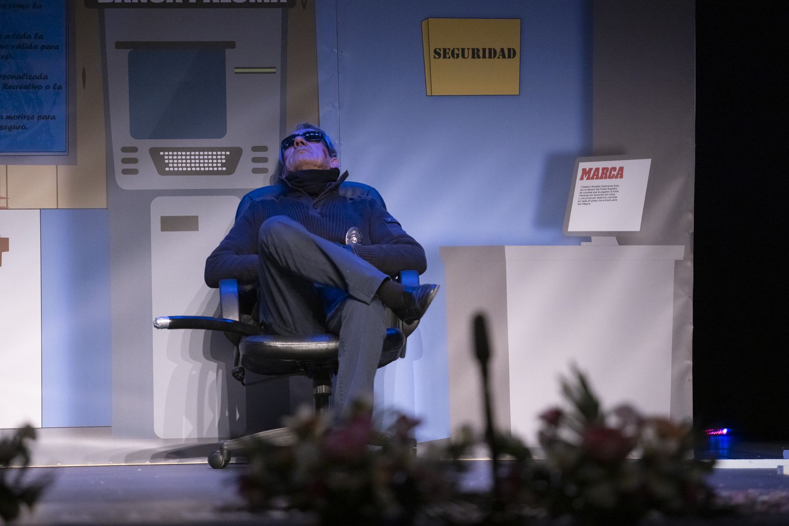 Imágenes de la actuación del cuarteto de Huelva "El plan Bellavista" en el Carnaval Colombino