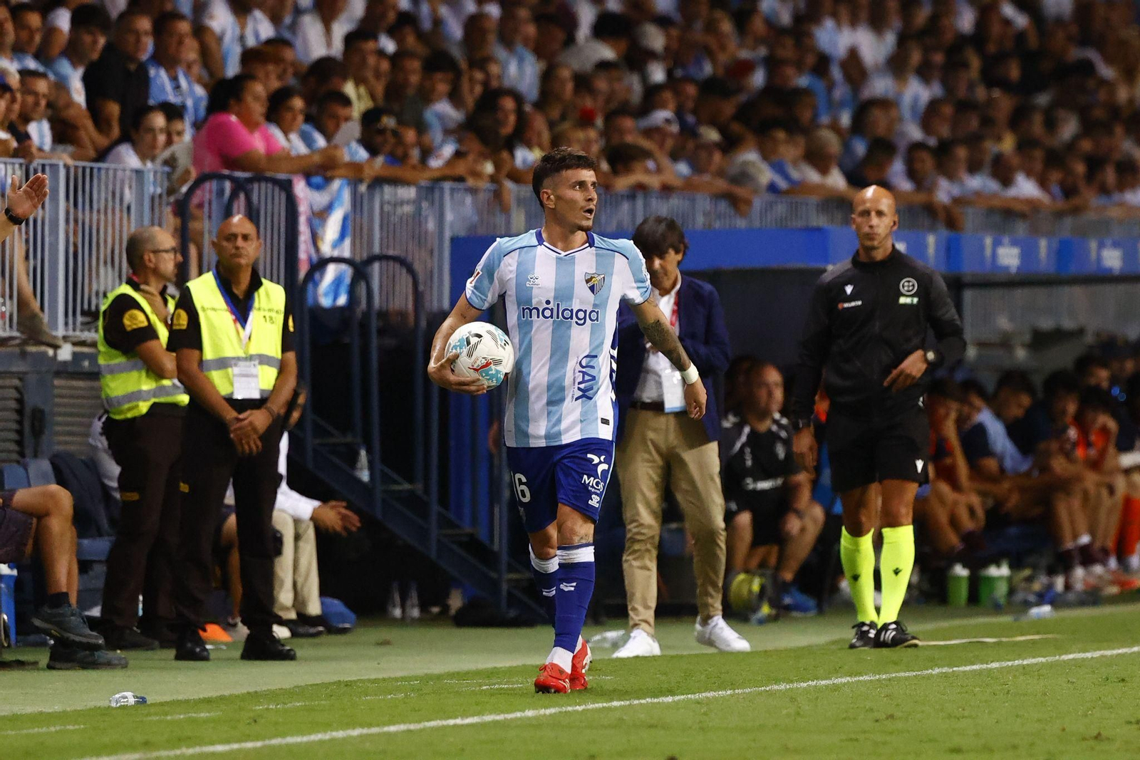 El Málaga CF - SD Eibar, en fotos